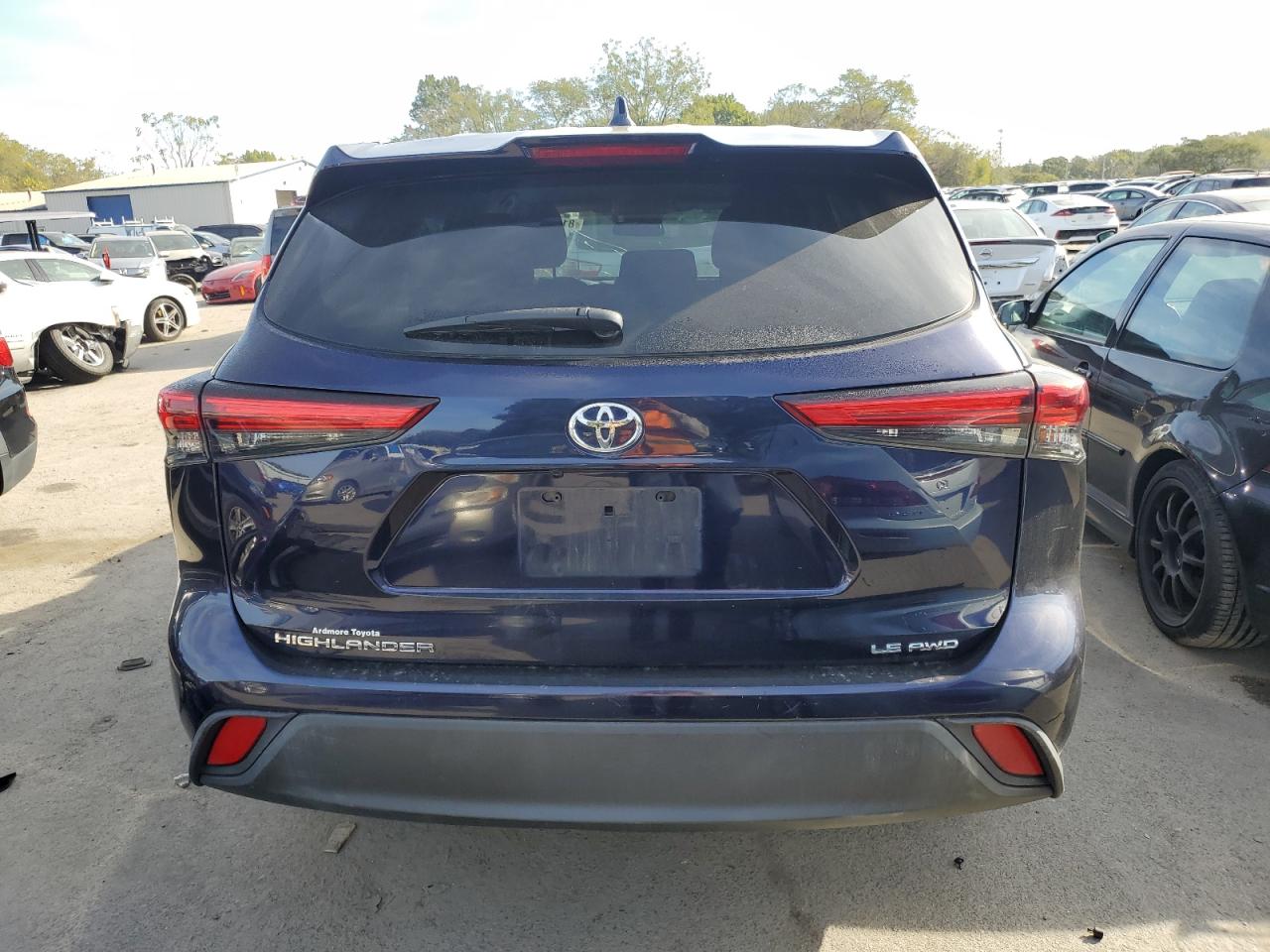 2021 Toyota Highlander L VIN: 5TDBZRBH2MS150569 Lot: 81734335
