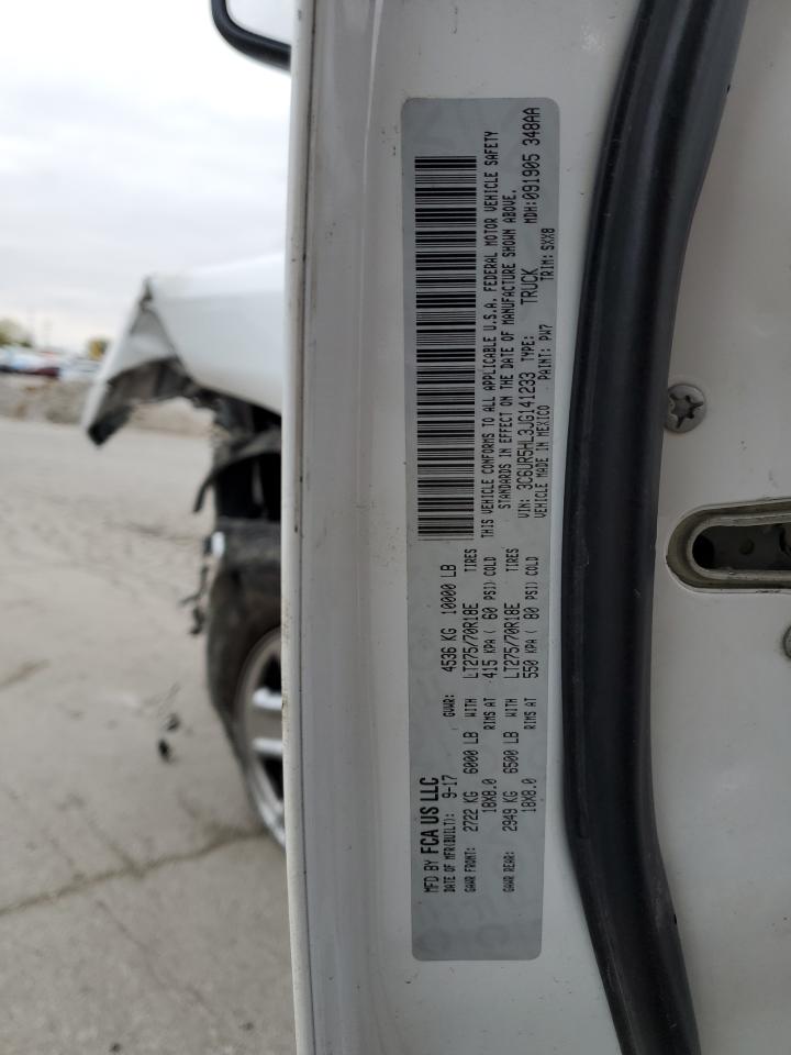 2018 Ram 2500 St VIN: 3C6UR5HL3JG141233 Lot: 87423825