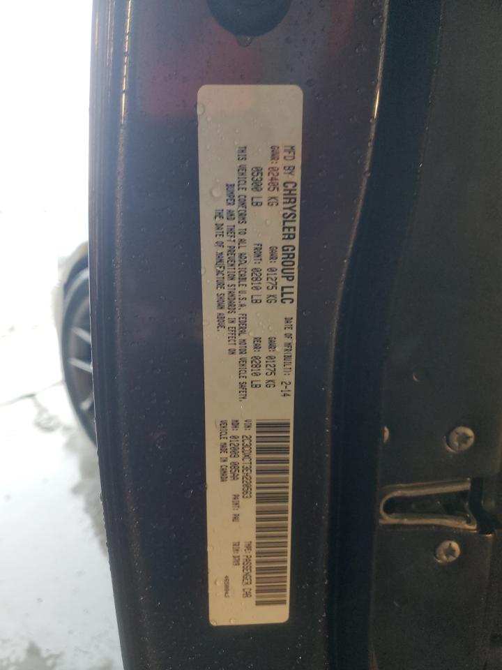 2014 Dodge Charger R/T VIN: 2C3CDXCT3EH220563 Lot: 85585555