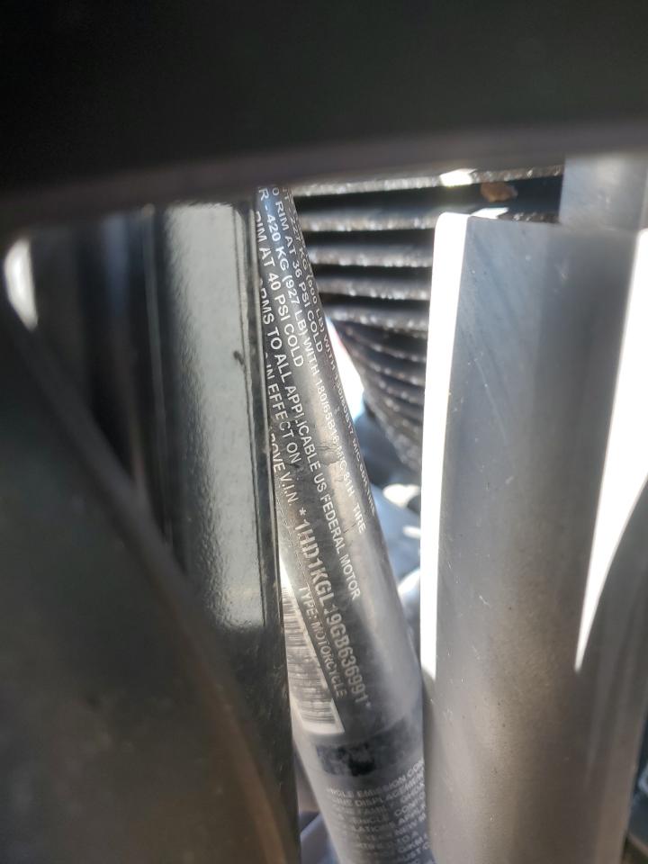 2016 Harley-Davidson Fltru VIN: 1HD1KGL19GB636991 Lot: 82631245