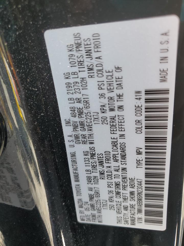 2024 Mazda Cx-50 Preferred VIN: 7MMVABBM8RN230447 Lot: 85944475