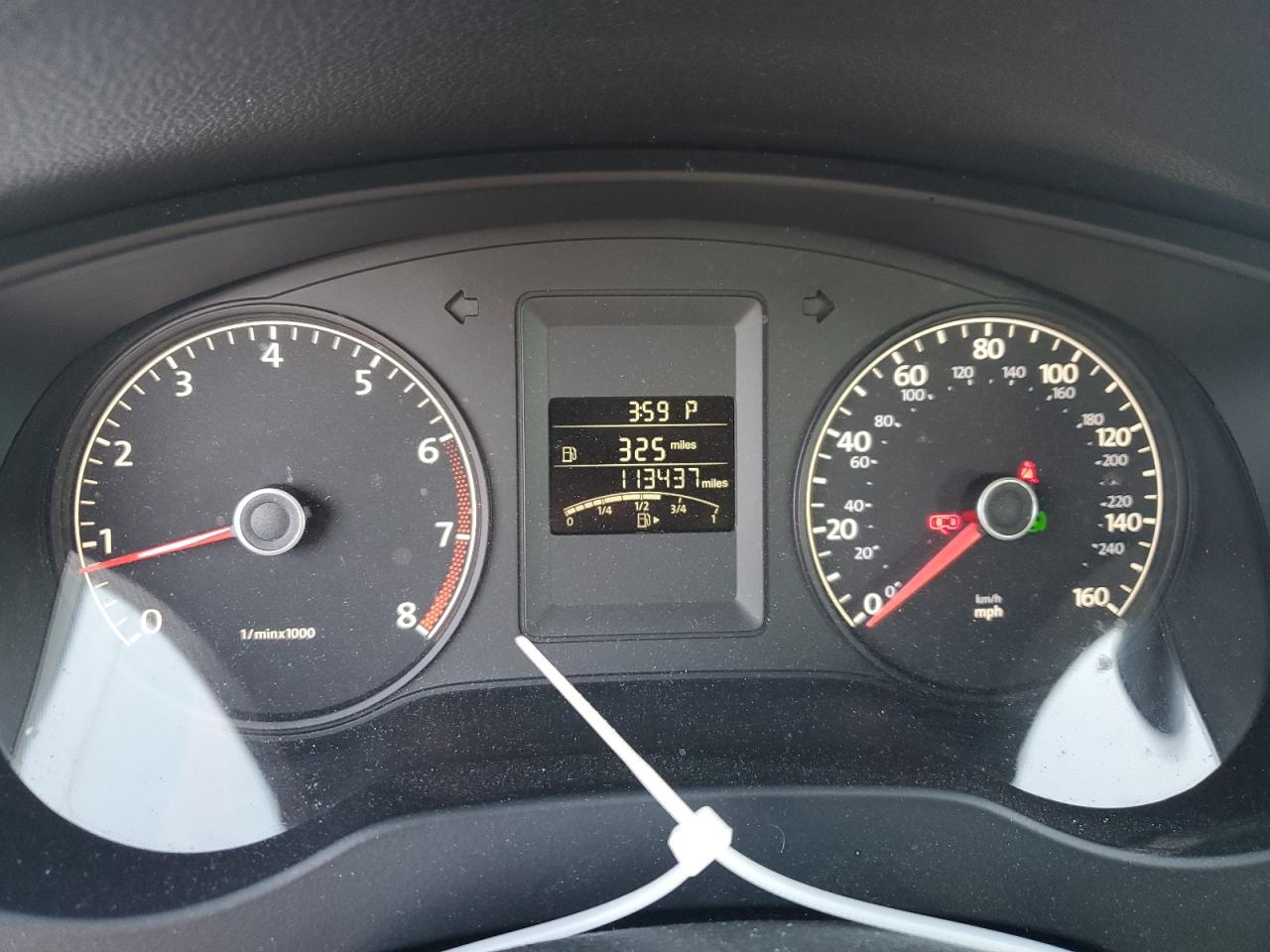 2013 Volkswagen Jetta Base VIN: 3VW2K7AJ6DM305697 Lot: 84880525