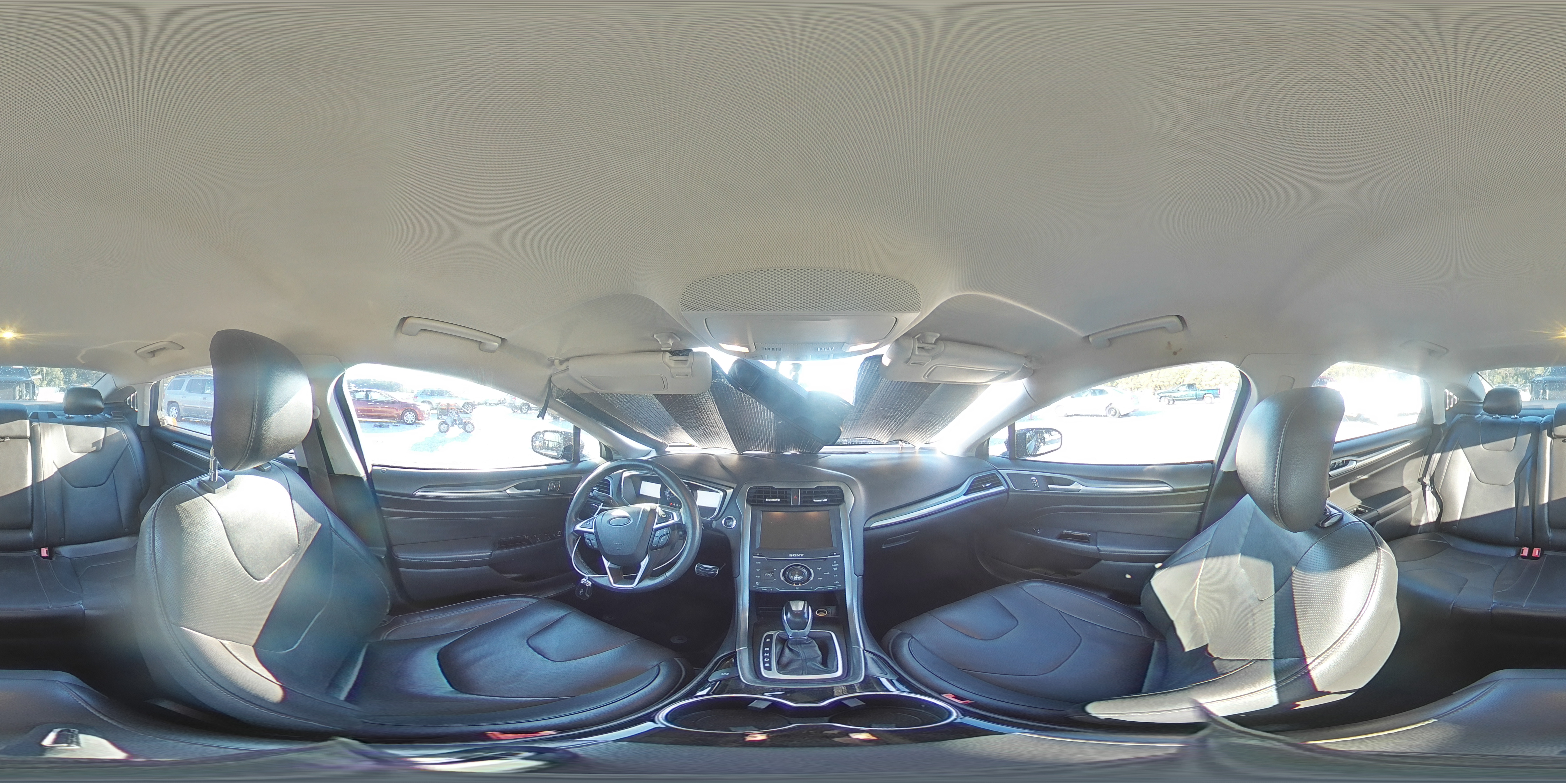 2014 Ford Fusion Titanium VIN: 3FA6P0K98ER271211 Lot: 85671525