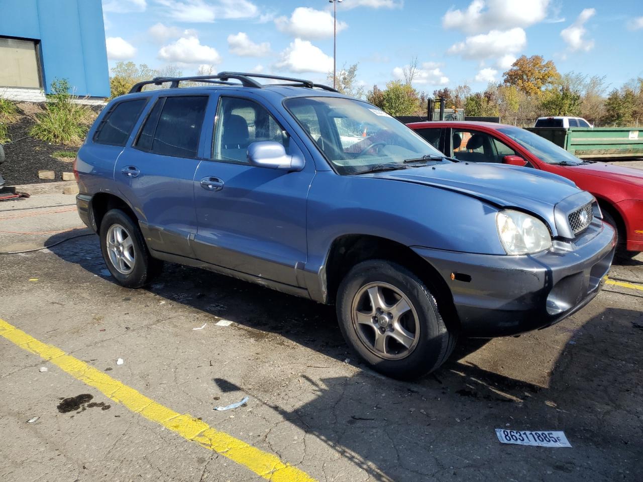 2003 Hyundai Santa Fe Gls VIN: KM8SC13D63U424764 Lot: 86324705