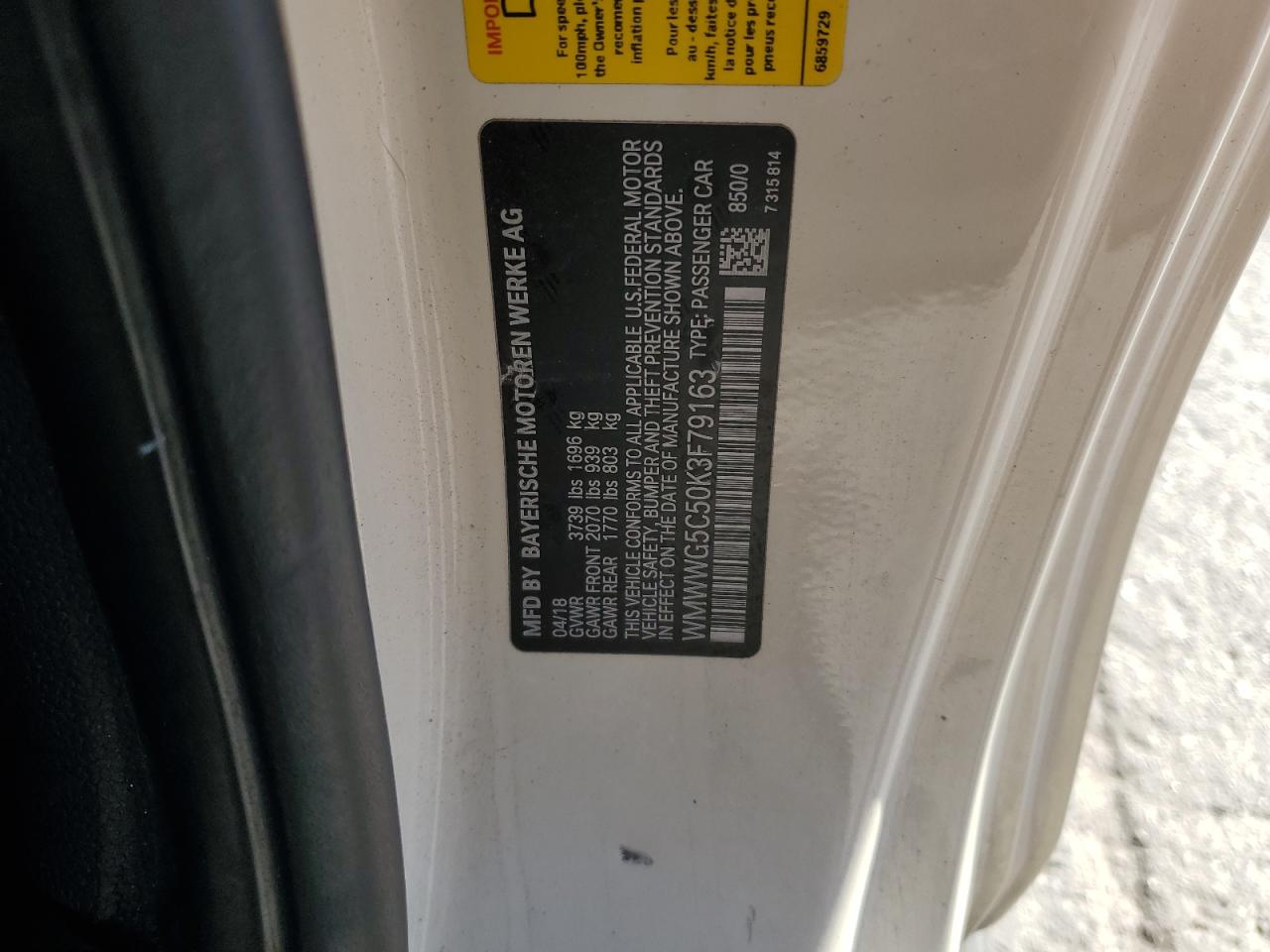 2019 Mini Cooper VIN: WMWWG5C50K3F79163 Lot: 89621755