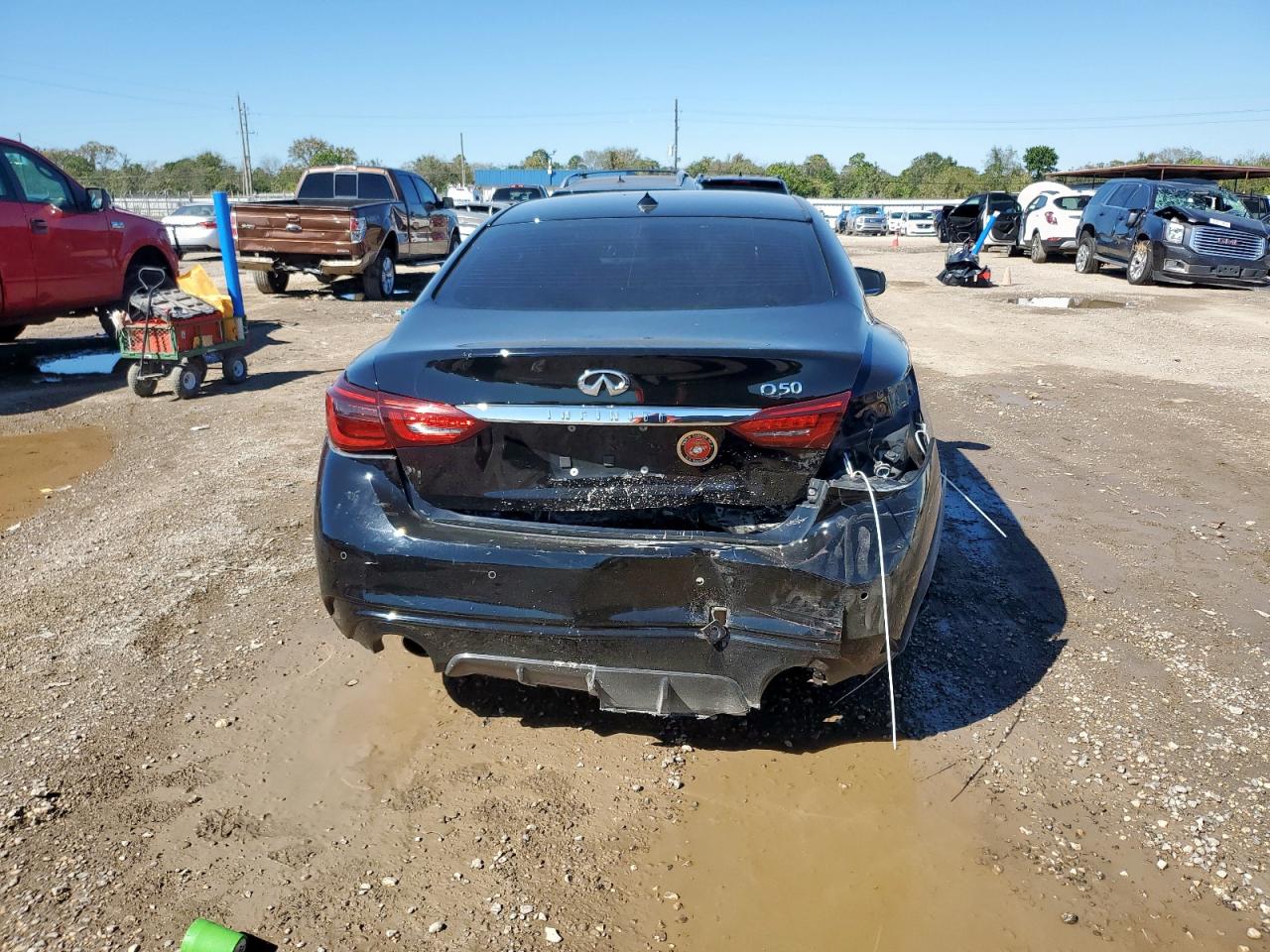 2021 Infiniti Q50 Luxe VIN: JN1EV7BP3MM703247 Lot: 90300185