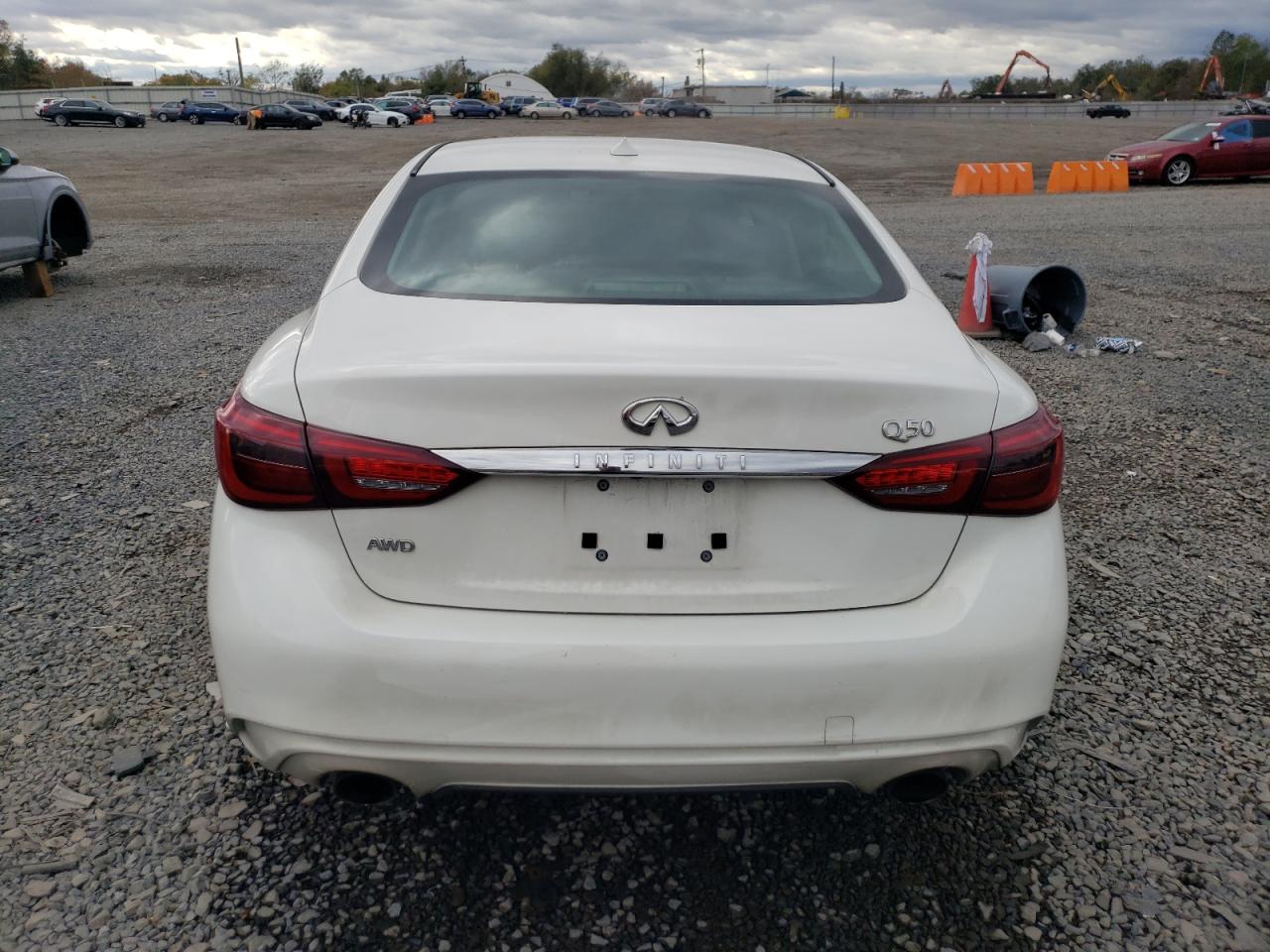 2019 Infiniti Q50 Luxe VIN: JN1EV7AR9KM592221 Lot: 87242935