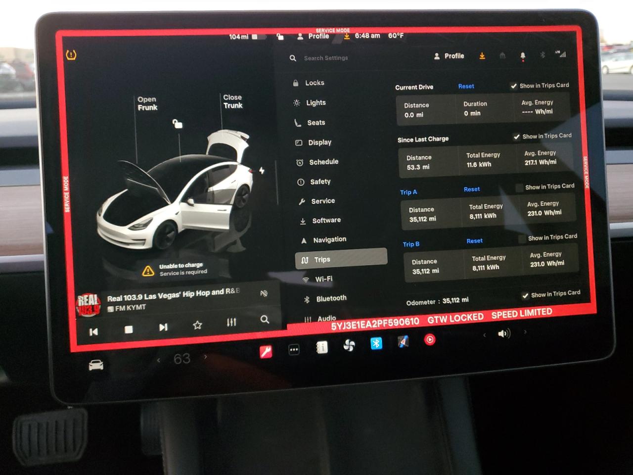 2023 Tesla Model 3 VIN: 5YJ3E1EA2PF590610 Lot: 90106425