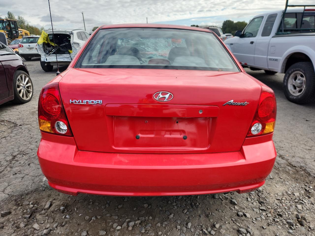 2004 Hyundai Accent Gl VIN: KMHCG45CX4U504214 Lot: 85145405
