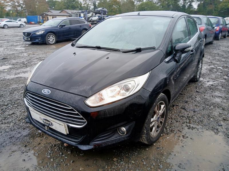 2014 FORD FIESTA ZETEC TDCI  for sale at Copart WOLVERHAMPTON