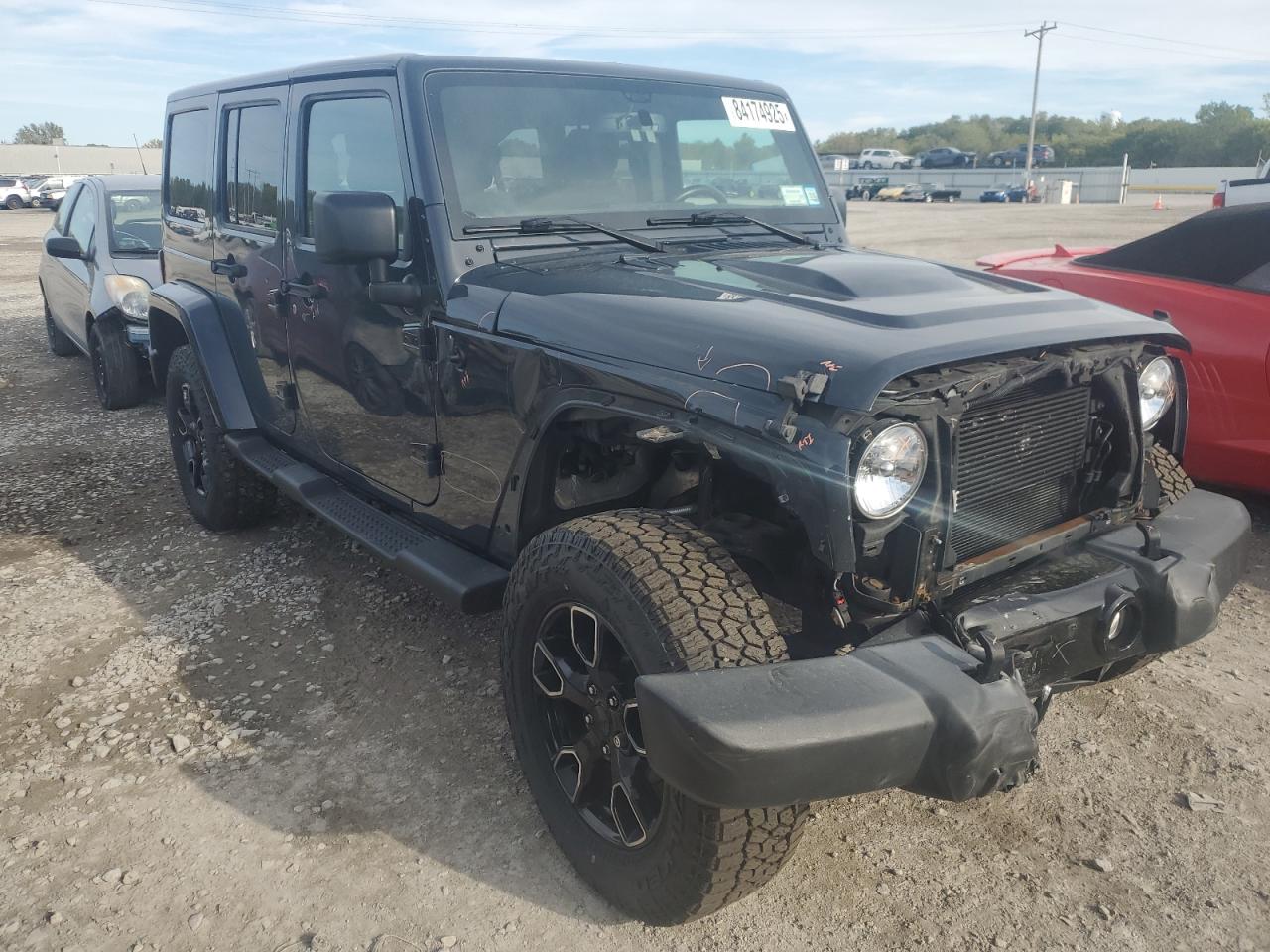 2018 Jeep Wrangler Unlimited Sahara VIN: 1C4BJWEG1JL885937 Lot: 84174925