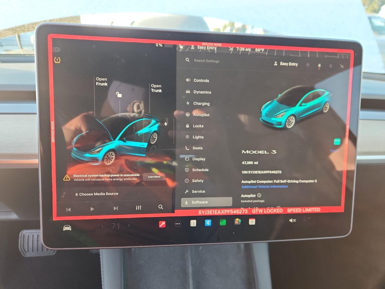 2023 Tesla Model 3 VIN: 5YJ3E1EAXPF546273 Lot: 82248915