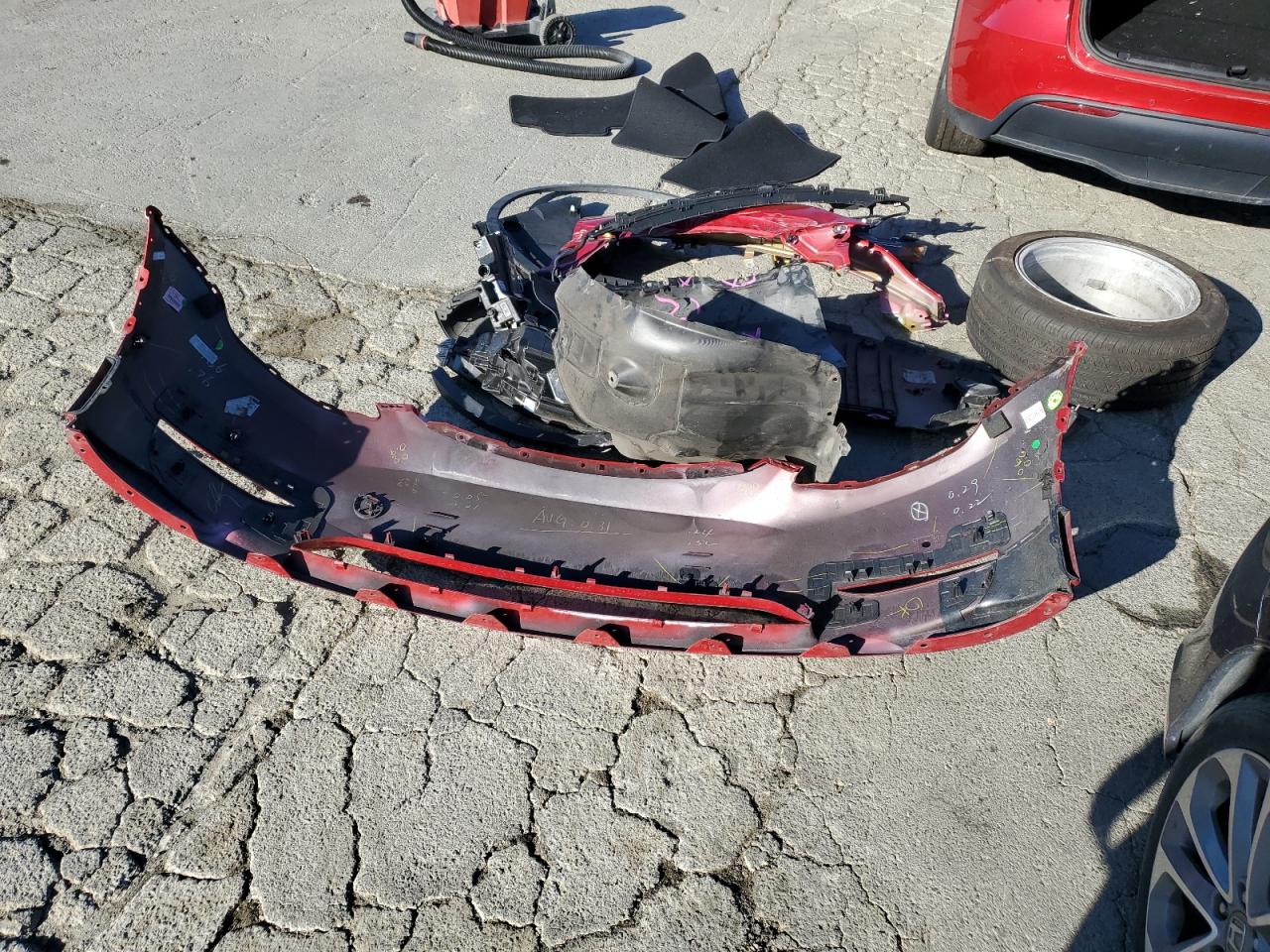 2021 Tesla Model Y VIN: 5YJYGDEE0MF093846 Lot: 85512955