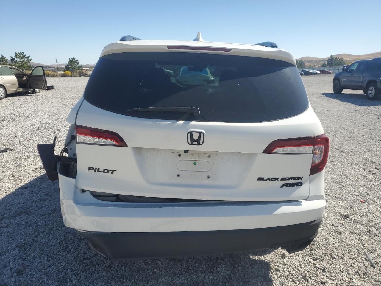 2021 Honda Pilot Black VIN: 5FNYF6H72MB051643 Lot: 85591435