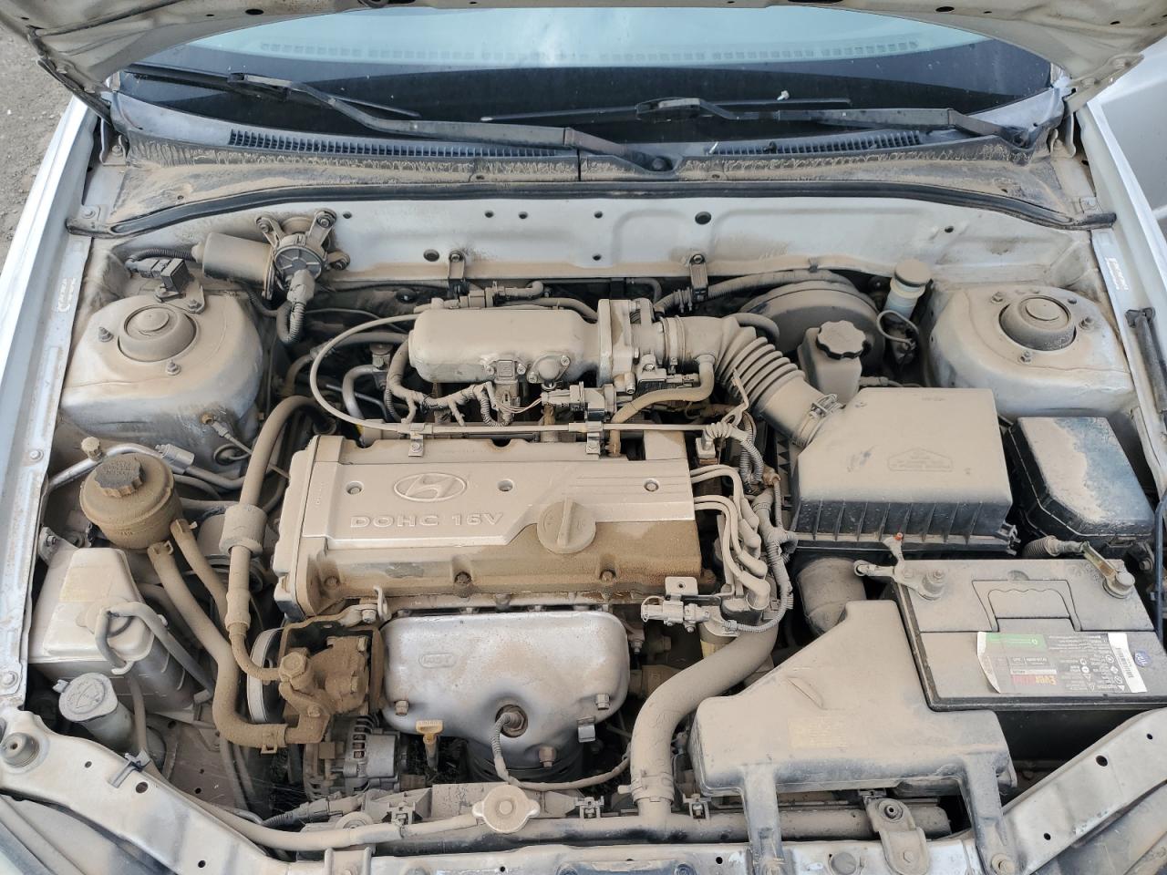 2005 Hyundai Accent Gl VIN: KMHCG45C25U604342 Lot: 85380125