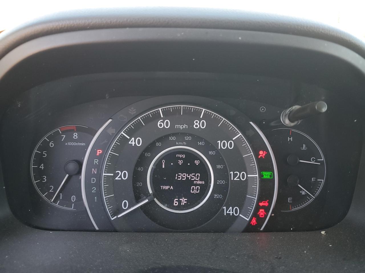 2013 Honda Cr-V Lx VIN: 2HKRM4H39DH627788 Lot: 82677035