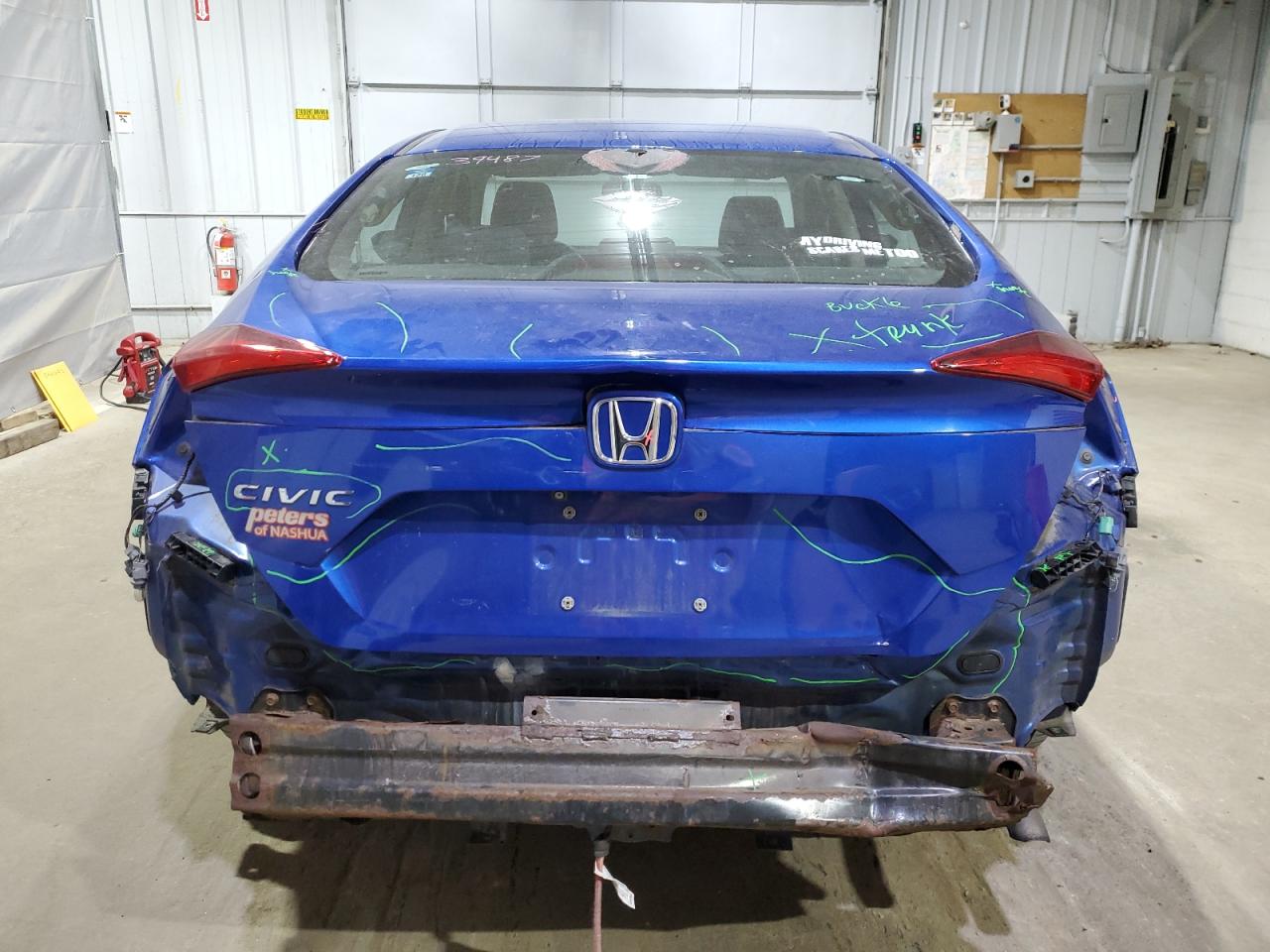 2016 Honda Civic Lx VIN: 19XFC2F50GE076125 Lot: 84866265