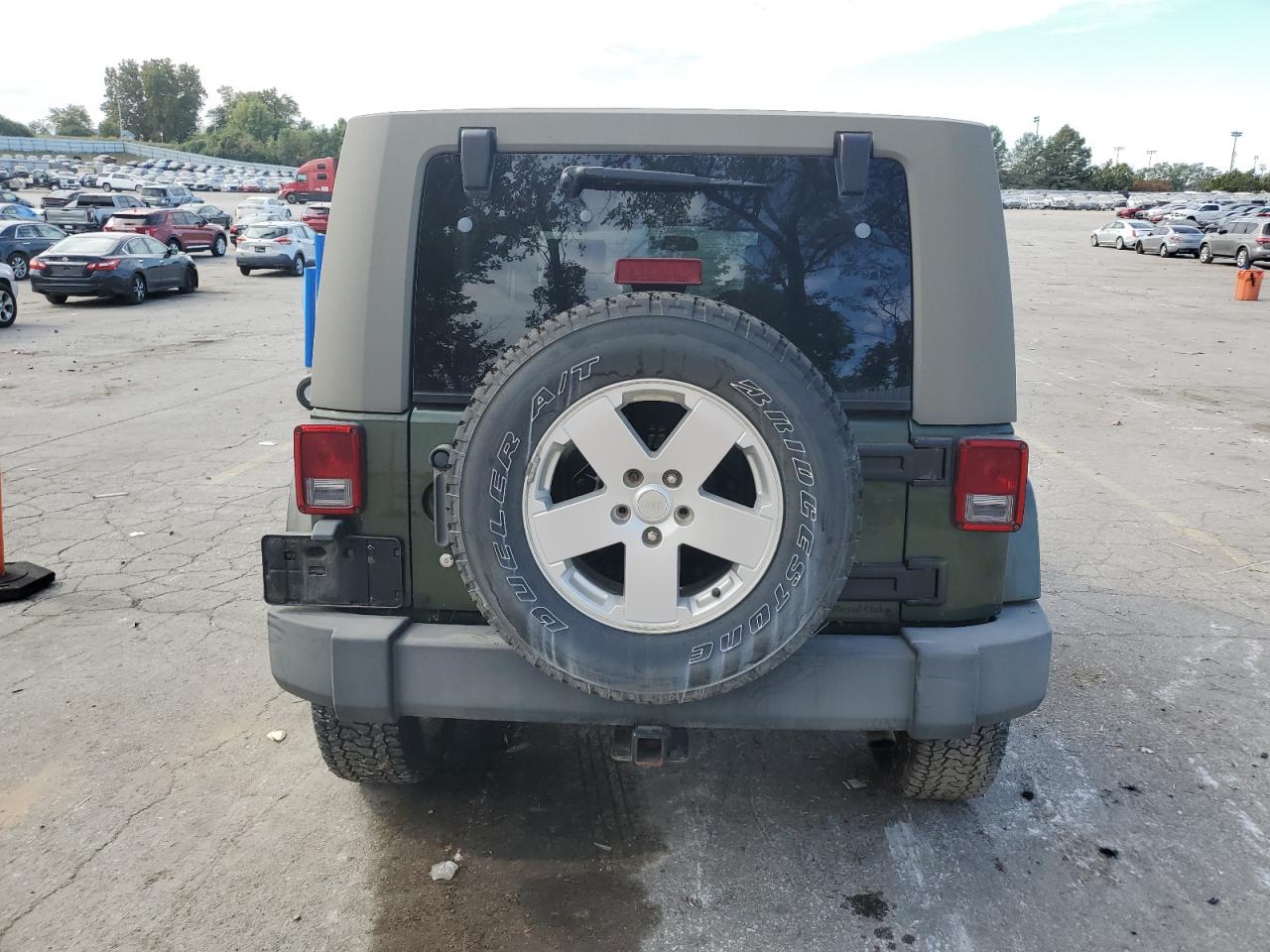 2007 Jeep Wrangler Sahara VIN: 1J4GA59187L104520 Lot: 86331095