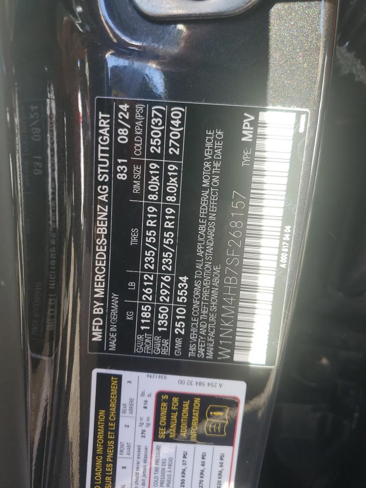 2025 Mercedes-Benz Glc 300 4Matic VIN: W1NKM4HB7SF268157 Lot: 85757625