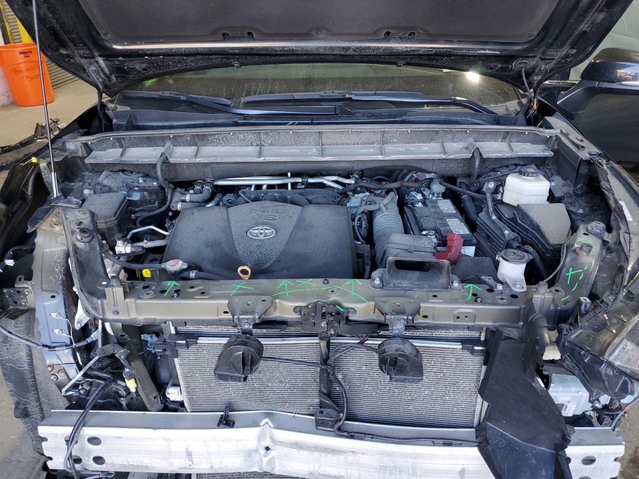 2022 Toyota Highlander L VIN: 5TDBZRBH6NS222469 Lot: 82107535