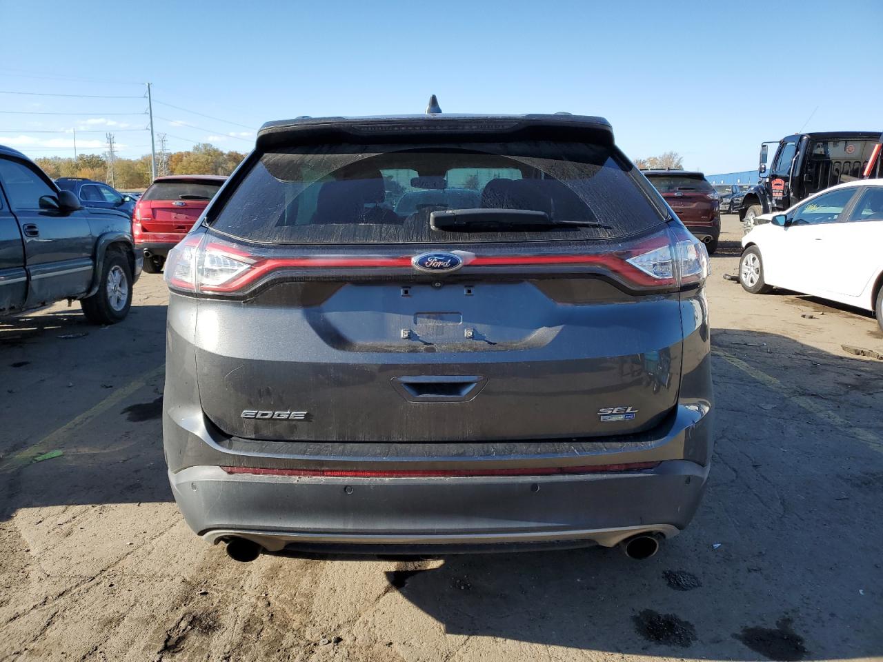 2015 Ford Edge Sel VIN: 2FMTK4J95FBB15515 Lot: 82780345