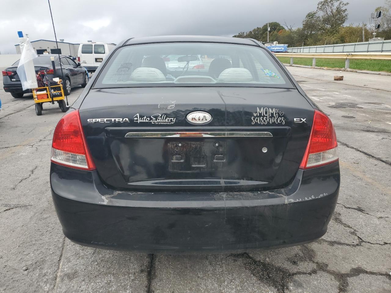 2007 Kia Spectra Ex VIN: KNAFE121775486288 Lot: 90274585