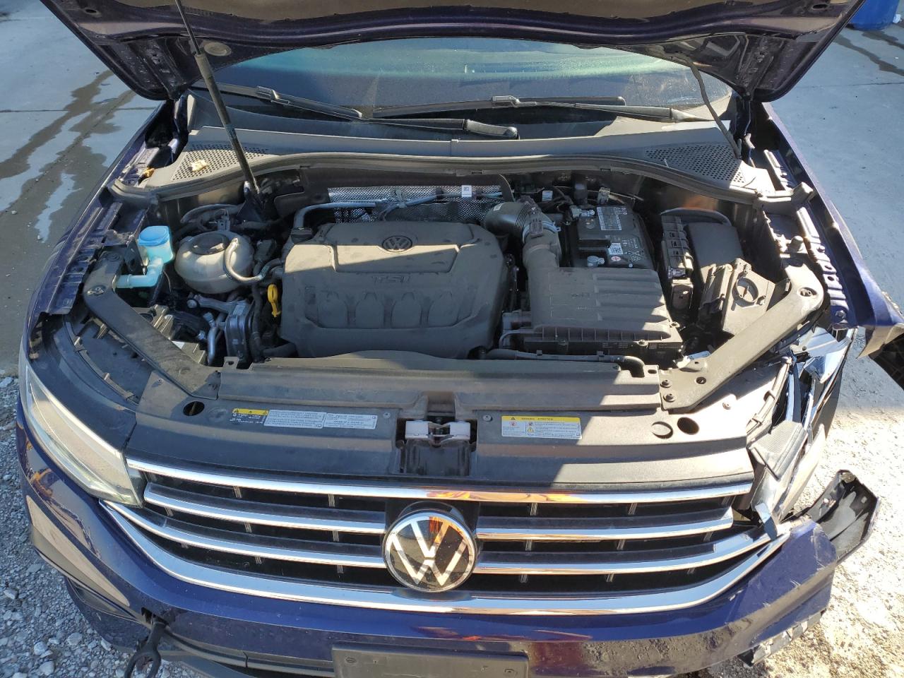 2022 Volkswagen Tiguan Se VIN: 3VV2B7AX0NM129501 Lot: 85711315