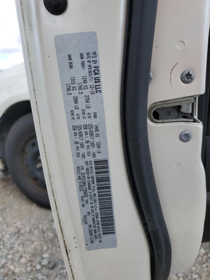 2018 Dodge Journey Se VIN: 3C4PDCAB9JT526832 Lot: 84574555