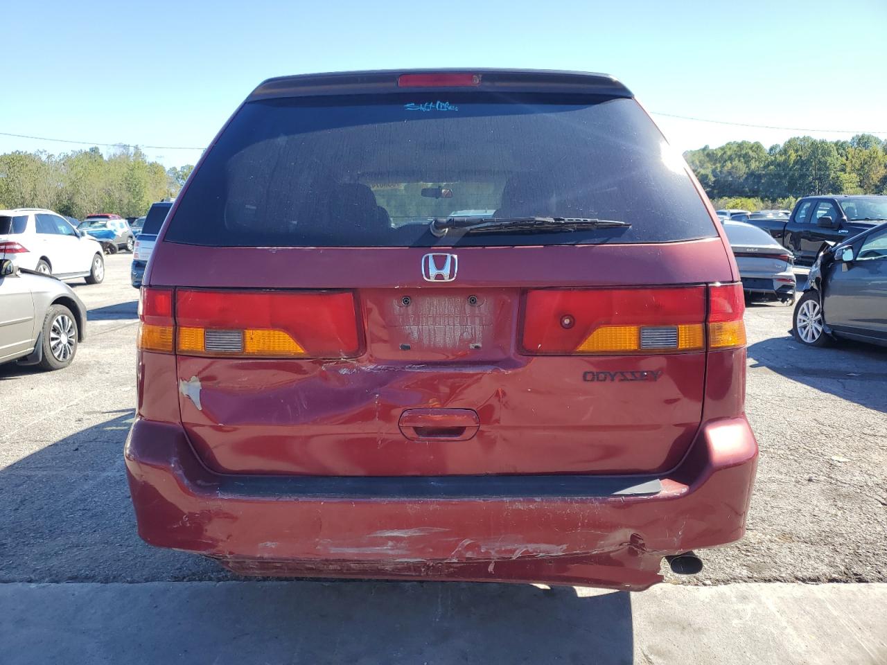 2003 Honda Odyssey Exl VIN: 5FNRL18073B114723 Lot: 85867425