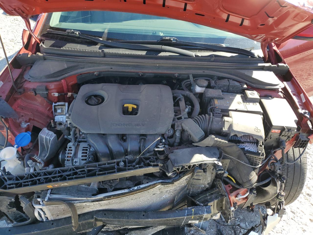 2020 Hyundai Elantra Se VIN: KMHD74LF6LU997597 Lot: 82414535