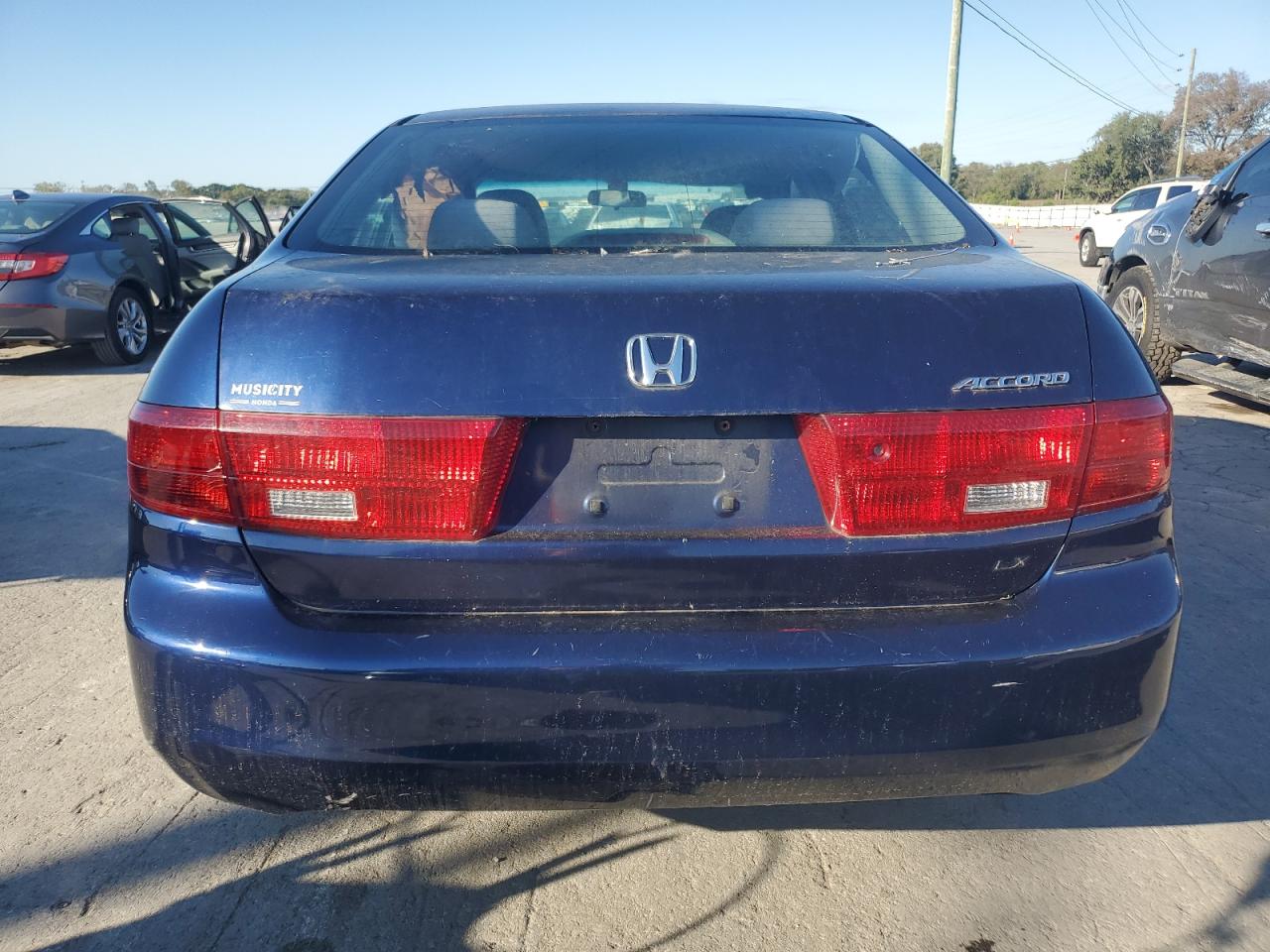 2005 Honda Accord Lx VIN: 1HGCM56445A153587 Lot: 85763245