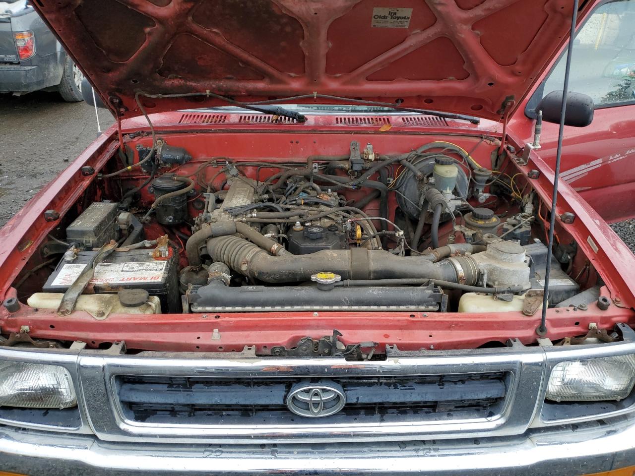 1994 Toyota Pickup 1/2 Ton Short Wheelbase Dx VIN: 4TARN01P7RZ277284 Lot: 84396245