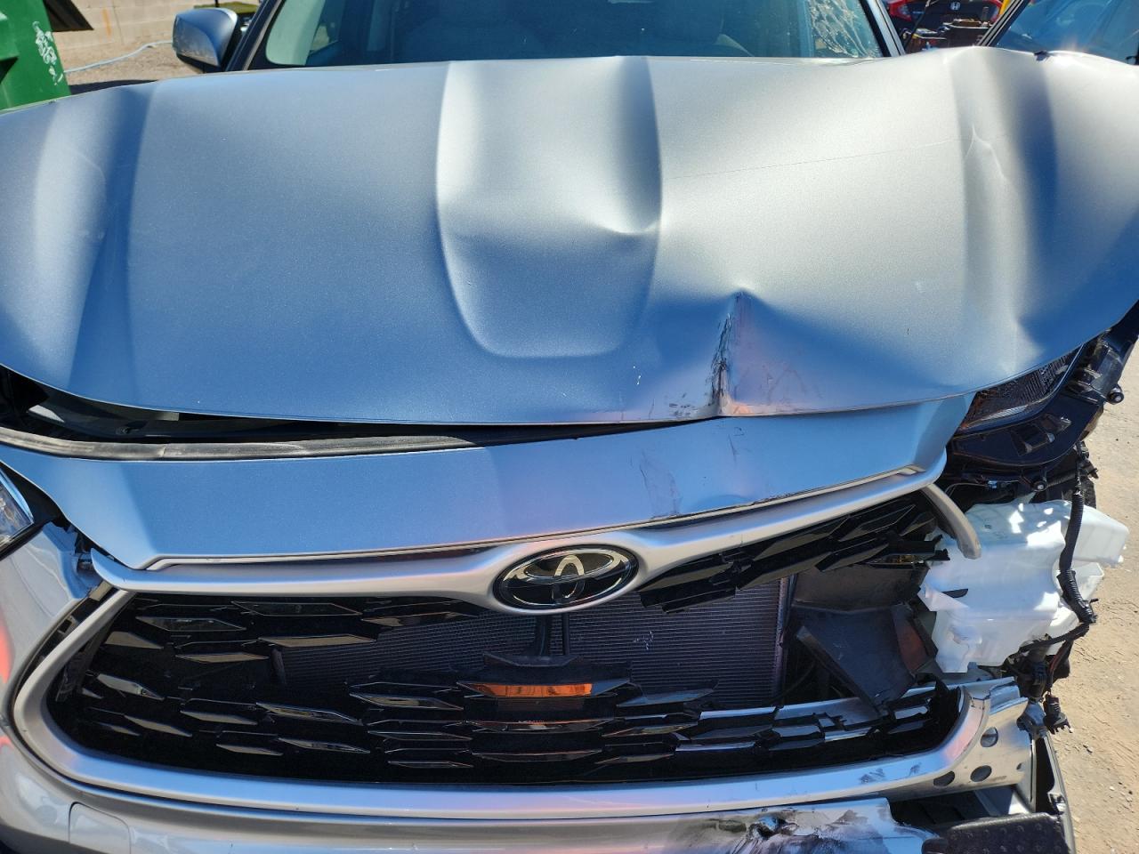 2021 Toyota Highlander L VIN: 5TDBZRBH7MS550675 Lot: 84821345