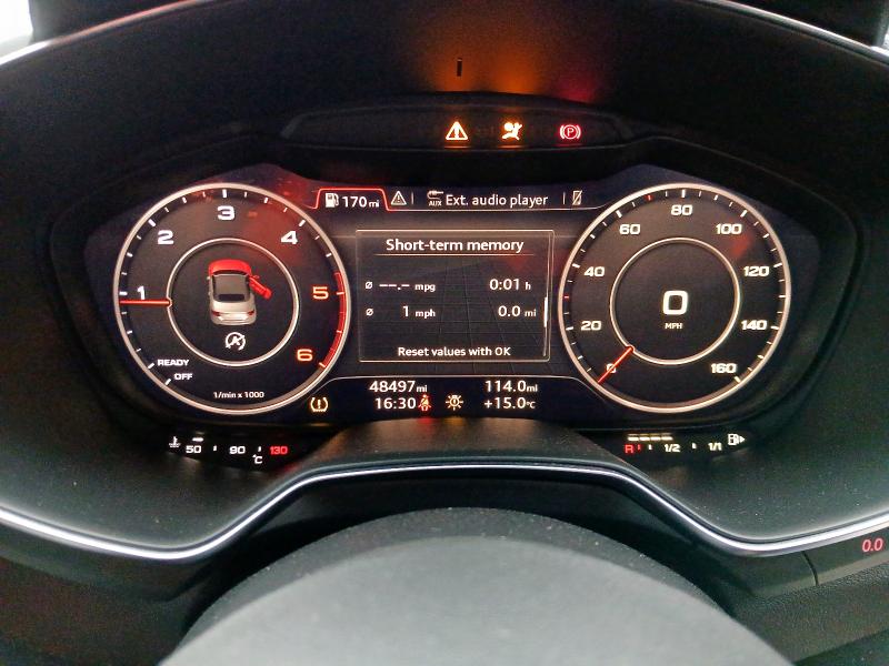 2016 AUDI TT S LINE TDI ULTRA 2.0 TDI ULTRA S LINE 2DR