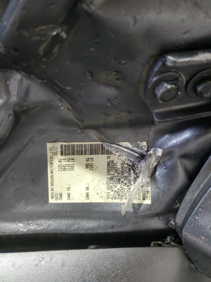 2017 Nissan Maxima 3.5S VIN: 1N4AA6AP6HC406719 Lot: 85355605