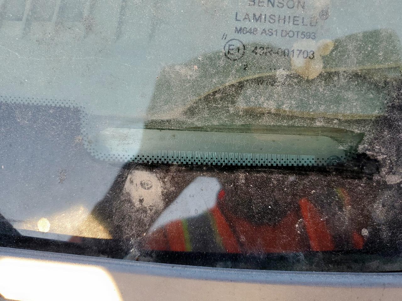 2009 Nissan Titan Xe VIN: 1N6BA07DX9N302553 Lot: 85353365