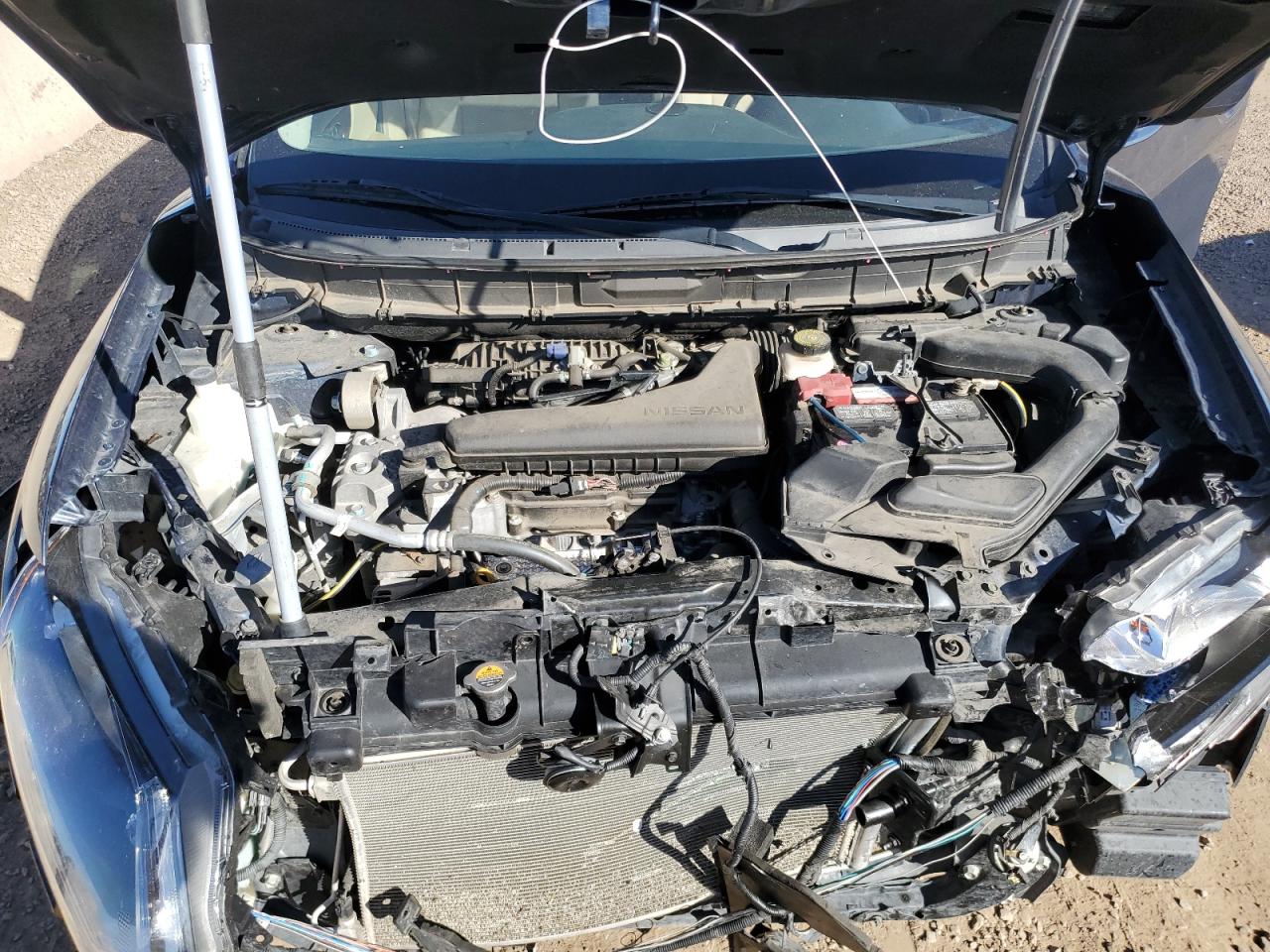 2016 Nissan Rogue S VIN: KNMAT2MVXGP707833 Lot: 82225825