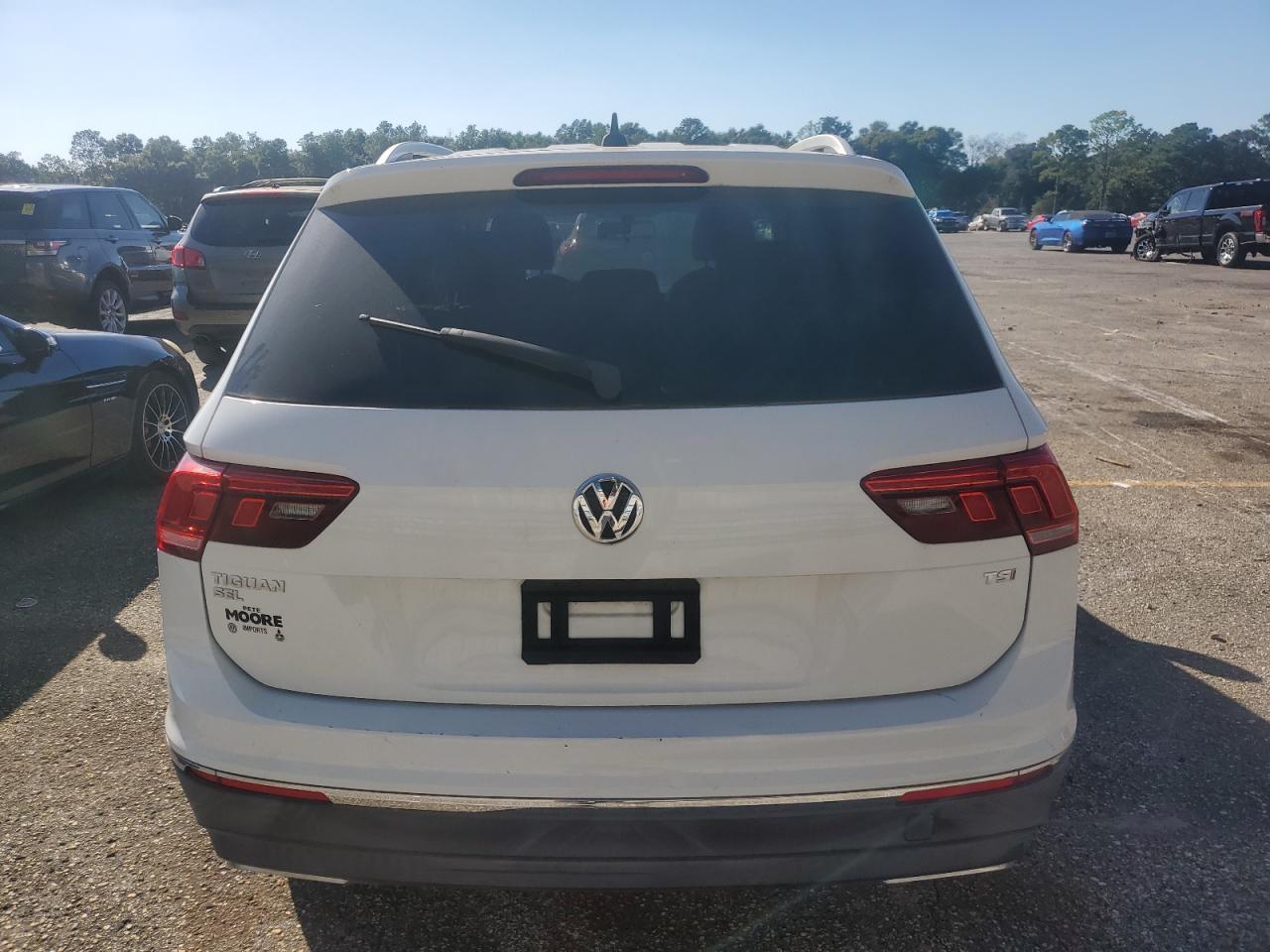 2018 Volkswagen Tiguan Se VIN: 3VV3B7AX2JM087332 Lot: 86697005