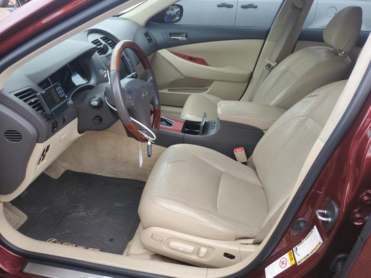 2008 Lexus Es 350 VIN: JTHBJ46G682252822 Lot: 86506445