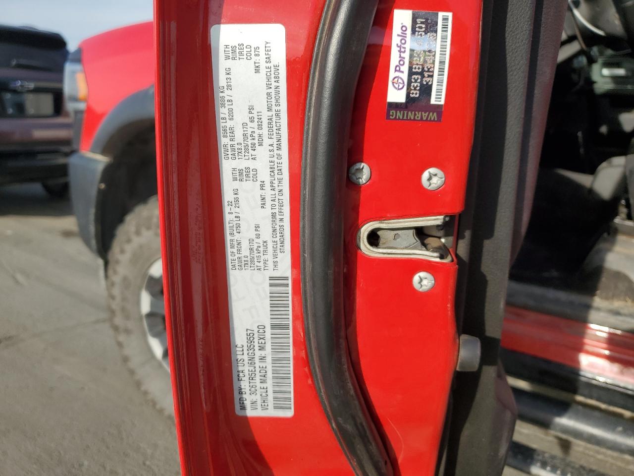 2022 Ram 2500 Powerwagon VIN: 3C6TR5EJ6NG359557 Lot: 90667565