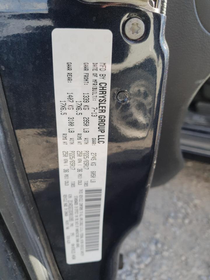 2013 Dodge Grand Caravan R/T VIN: 2C4RDGEG9DR816985 Lot: 86180345