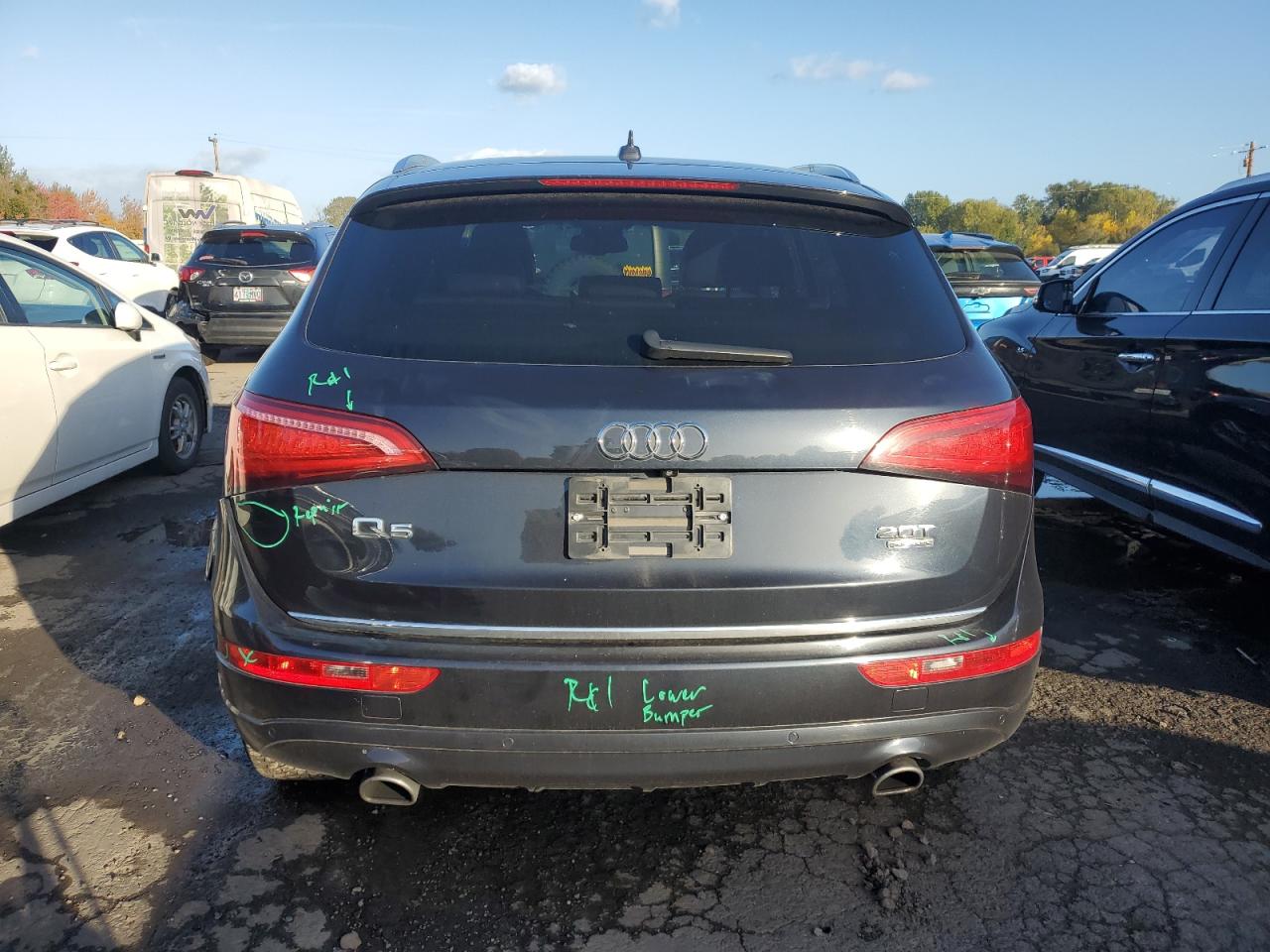 2016 Audi Q5 Premium Plus VIN: WA1L2AFP0GA090525 Lot: 89553505