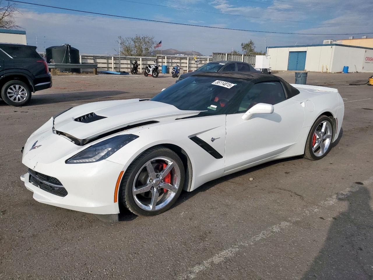 CHEVROLET CORVETTE 2014. Lot# 86114815. VIN 1G1YD3D77E5119375. Photo 1
