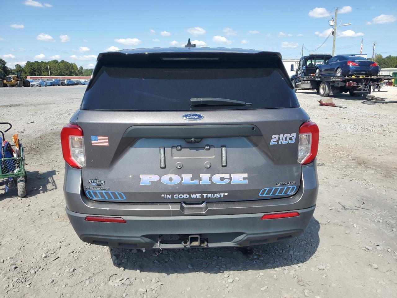 2021 Ford Explorer Police Interceptor VIN: 1FM5K8AB7MGB61517 Lot: 83824155