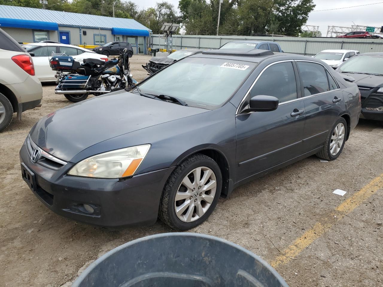 2007 Honda Accord Ex VIN: 1HGCM66577A093502 Lot: 86057705