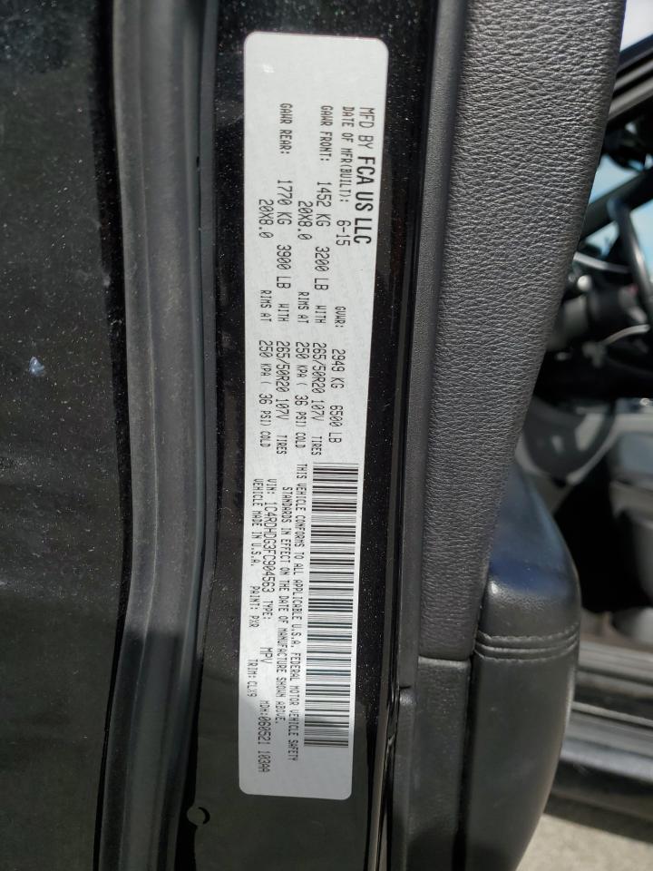 2015 Dodge Durango Limited VIN: 1C4RDHDG3FC904563 Lot: 82237595