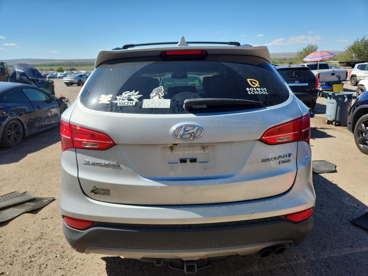2016 Hyundai Santa Fe Sport VIN: 5XYZUDLA1GG341578 Lot: 85131885