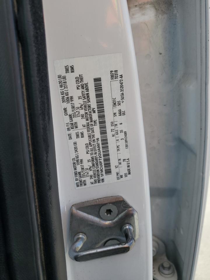 2016 Ford Escape S VIN: 1FMCU0F72GUA99716 Lot: 82450245