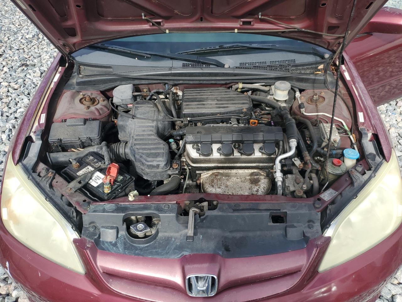 2004 Honda Civic Ex VIN: 2HGES26764H632729 Lot: 86150225