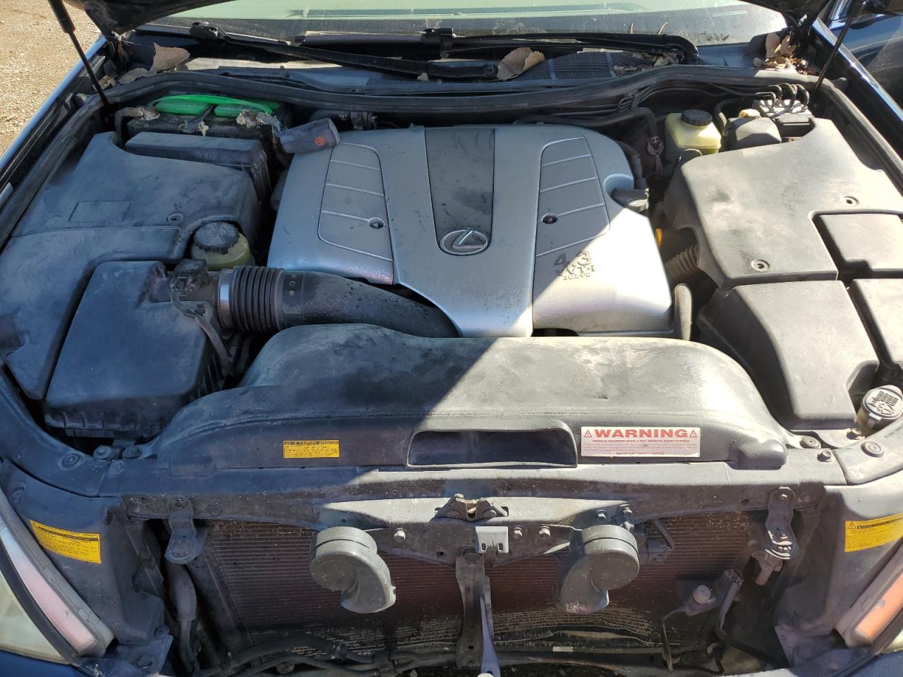 2003 Lexus Ls 430 VIN: JTHBN30F530121643 Lot: 86270455